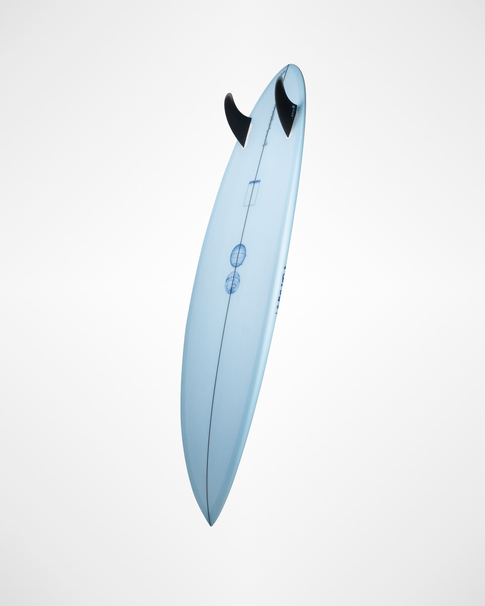 The Mongrel - 5'8 Panther Blue Resin Tint