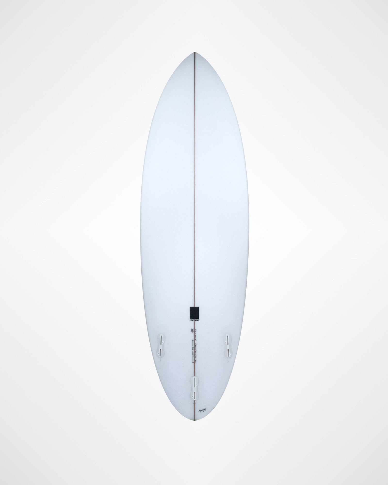 The Mongrel - 5'10 Thruster Stock White