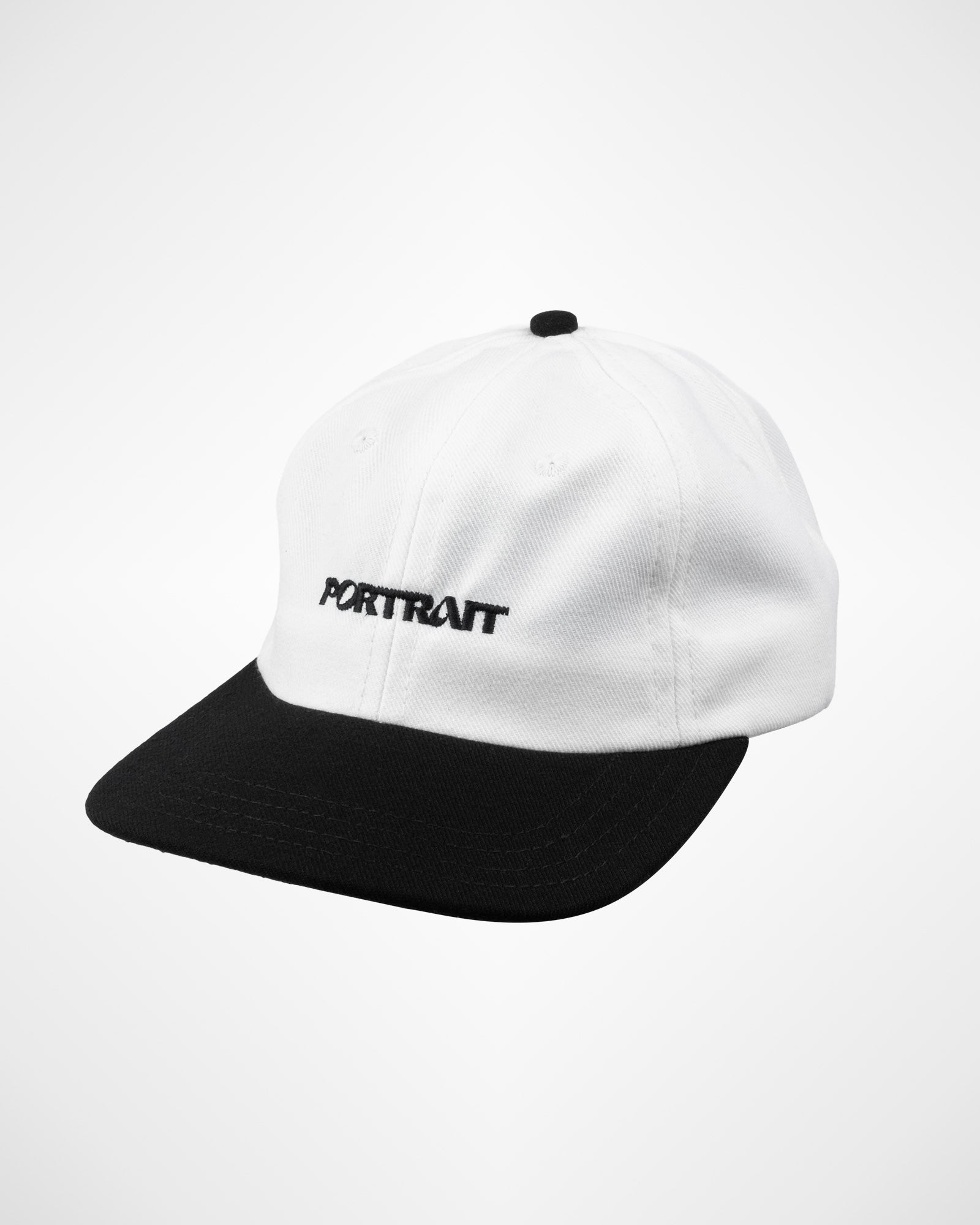 Portrait Basic Hat - Black & White