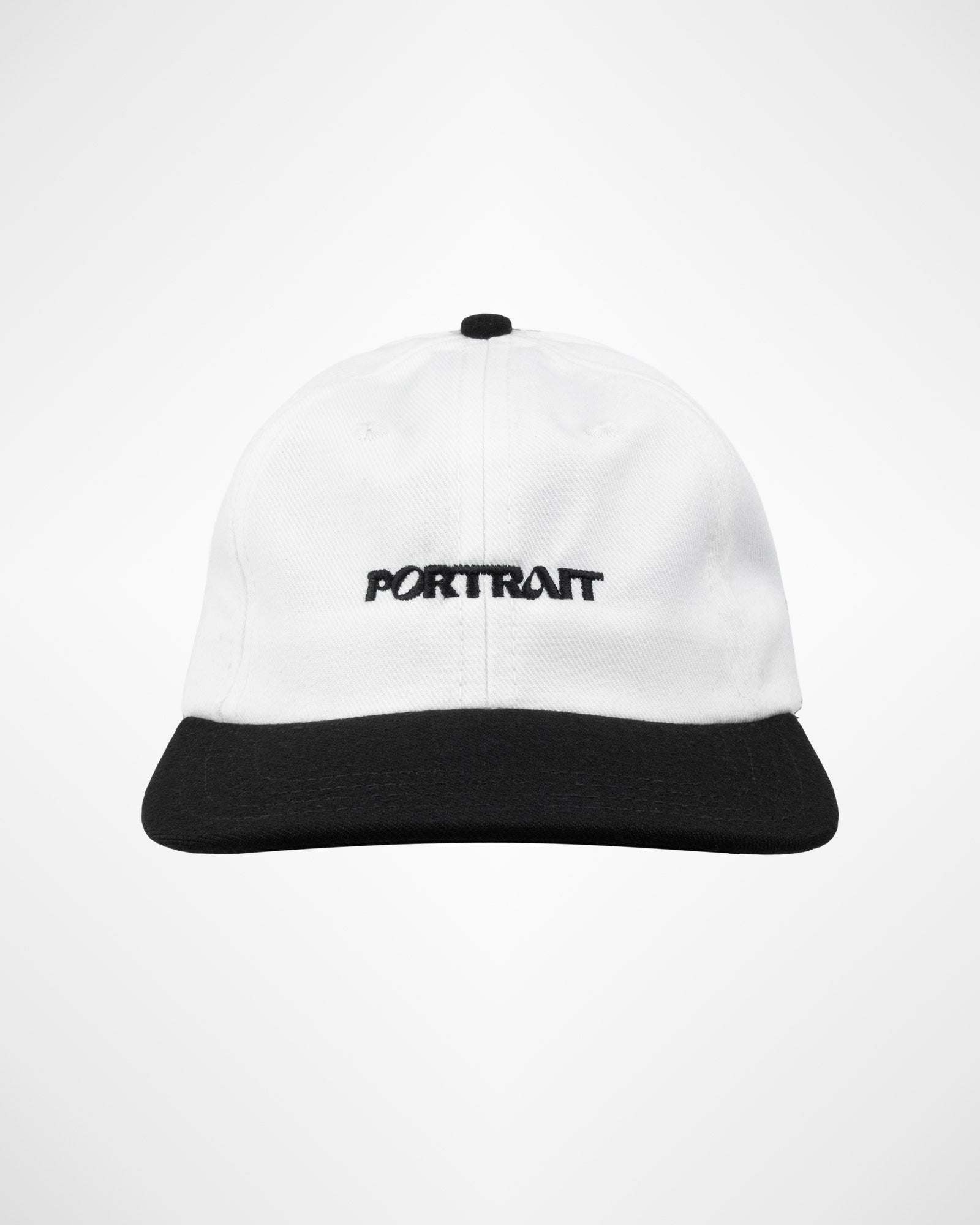 Portrait Basic Hat - Black & White