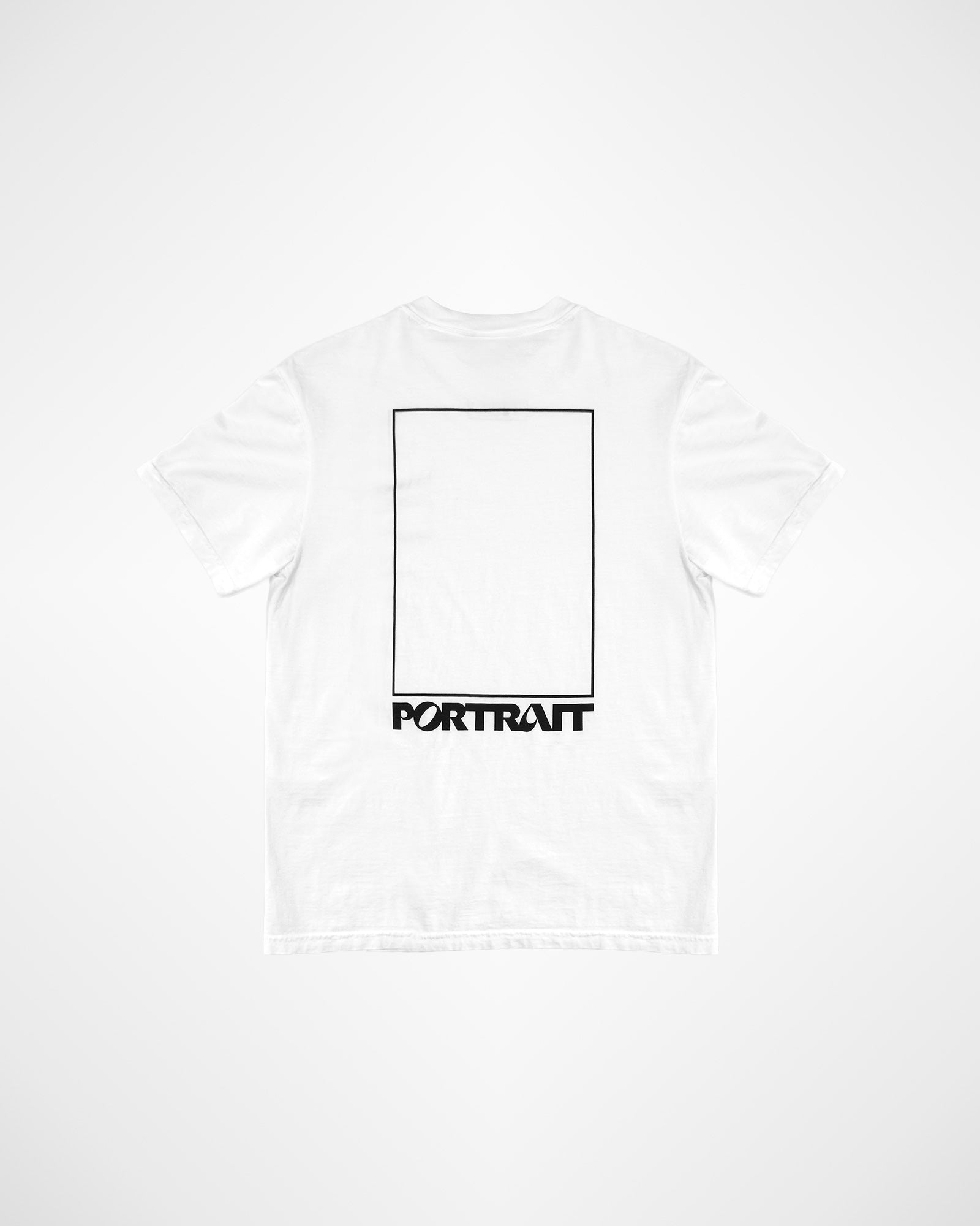 PORTRAIT ICON TEE - WHITE