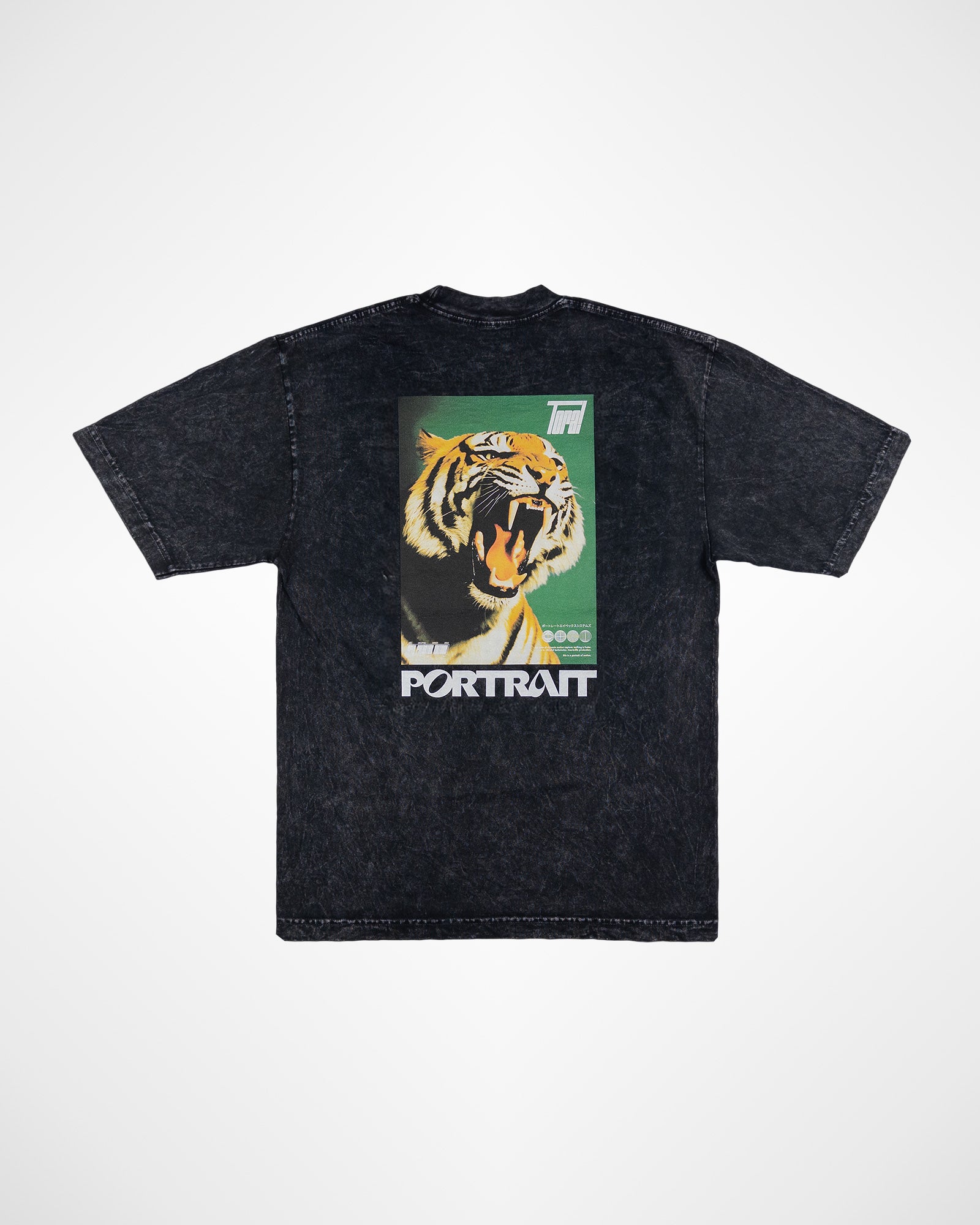 TORA! T-Shirt - Washed Black