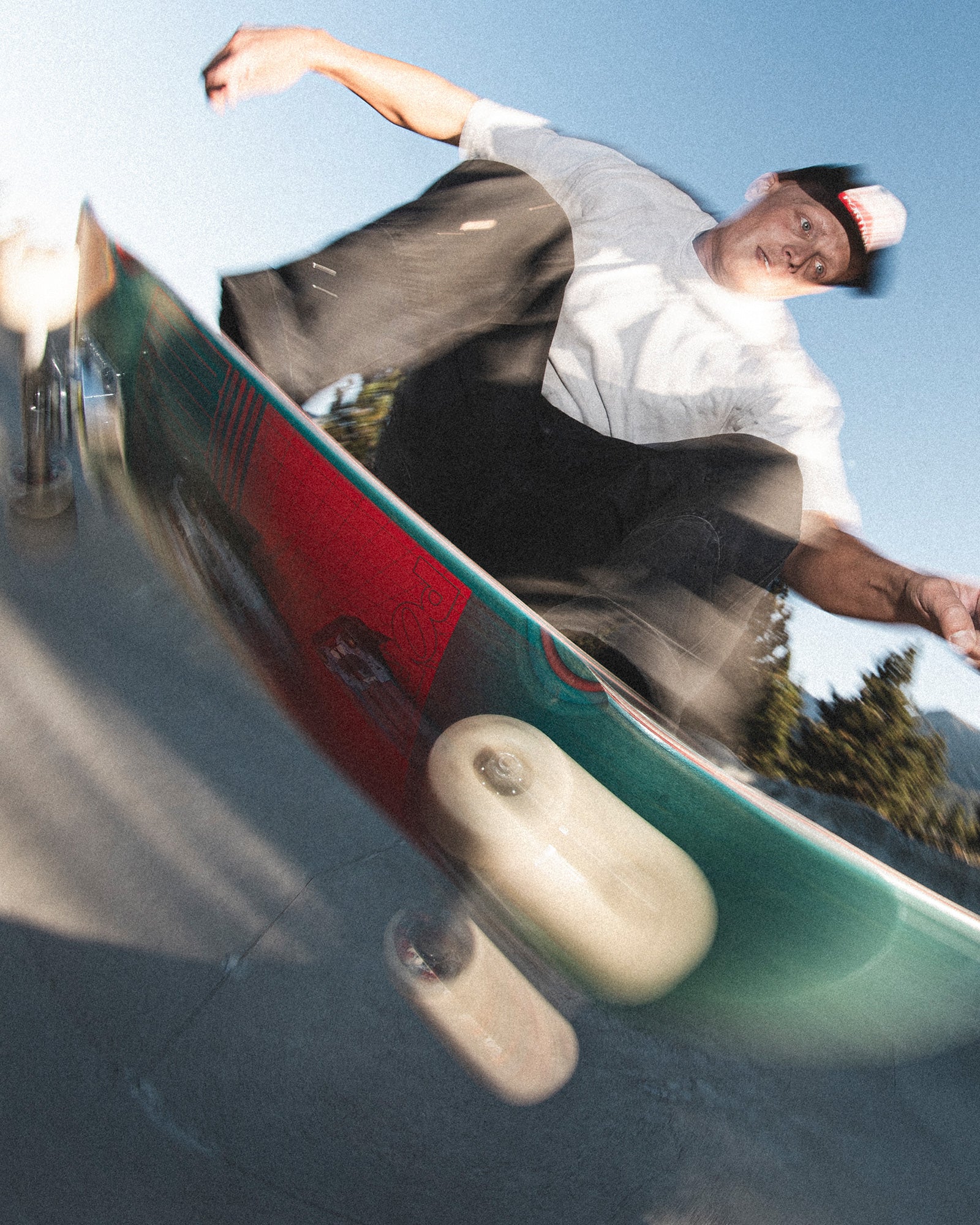 8.8 Mach5 Skateboard - Zach Miller Signature Shape LTD 1 of 50